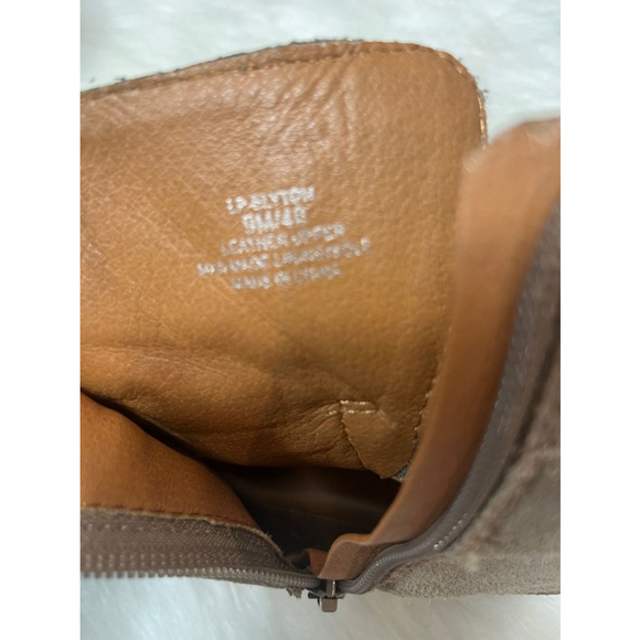 Lucky Brand Suede Leather LP-Elyton ankle boots Women Size 9M/40 - Picture 10 of 11